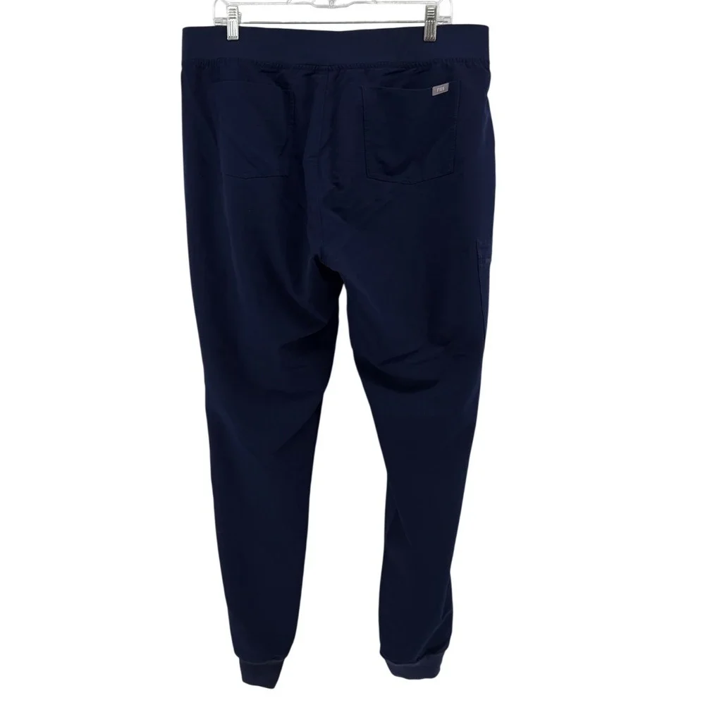 FIGS Zamora Jogger Scrub Pants Mens XL Tall Navy Blue Technical Collection XL/T
